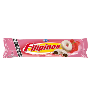 Filipinos Real White Chocolate & Berries Flavour 128g
