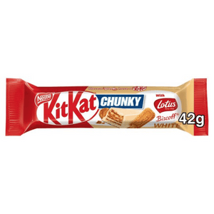 KitKat Chunky Lotus Biscoff White Chocolate 42g