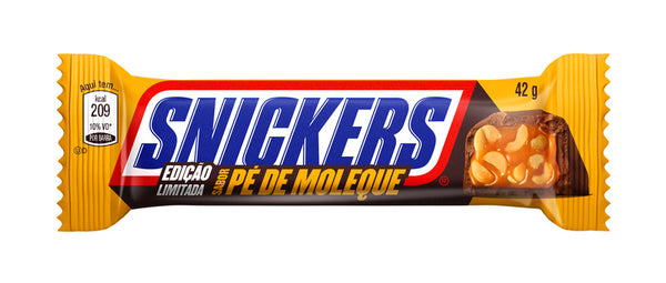 Snickers Sabor Pe De Moleque 42g