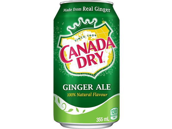 Canada Dry Ginger Ale 355ml - Grand Candy