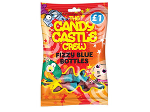 The Candy Castle Crew Fizzy Blue Bottles 90g - Grand Candy